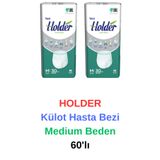 Holder- Külot Hasta Bezi Medium Beden 60'lı