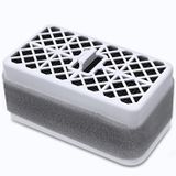 HOLDLY Koku giderici Katalizör, Karbon Koku Giderici Filtre Değiştirme Banyo Filtresi Koku Giderici Kartuş, Tuvalet Parçaları OEM THU9476 için Değiştirin (koku giderici filtre)