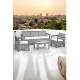 Holiday Amazon Üçlü Balkon Oturma Grubu