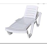 Holiday Capissi Şezlong 4'lü Paket - Beyaz