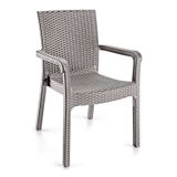 Holiday Markiz Sandalye 2 Li Set Çöl Gri