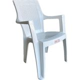 Holiday Plastik Sandalye 4 Adet Holiday Sultan Bahçe Teras Balkon Mutfak Sandalyesi - Beyaz - 4 lü set
