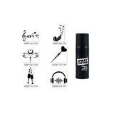 Holiday Tasarımlar Spray Tattoo Geçici Sprey Dövme Seti