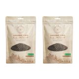 Holistic Corner Organik Chia Tohumu, 150g, 2'li Paket, Omega-3 ve Lif Açısından Zengin, Smoothie ve Salatalara Uygun