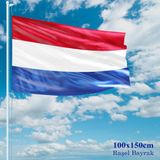 Hollanda Bayrağı - 100x150 cm (1 metre x 1,5 metre) - Raşel Kumaş