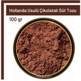 Hollanda Usulü Çikolatalı Süt Tozu 100 Gr 1. Kalite