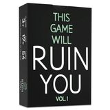 Hollew This Game Will Ruin You Vol 1 - Yetişkinler ve Bekarlığa Veda Partileri için Kart Oyunları - Üniversite Öğrencileri için Parti Oyunları ve Eğlenceli Yetişkin Oyunu Gece Fikirleri - Gruplar ve Çiftler