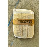 Holly Doğal Kabak Kesesi Banyo Eldiveni Naturel Lif Çift Taraflı Çevre Dostu 1 Adet