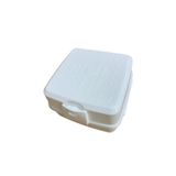 Holly Home Premium 2 Katlı 4 Bölmeli Beslenme Kutusu 15 X 16 X 9Cm Beyaz Hh