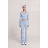 HOLLY LOLLY Bağlamalı Crop Kesim Ellen Bolero Mavi