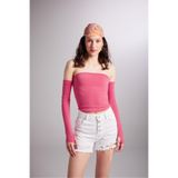HOLLY LOLLY Kolları Ayrı Straplez Smooth Bluz, HLSS24-00024