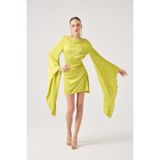 HOLLY LOLLY Saten Mini Elbise, HLFW26-0018