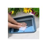 HOLLYHOME Magic Katlanır Badya Pedikür Leğen Kova Akordiyon Katlanabilir 8 L Antrasit/gri