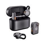 Hollyland Lark M2 S Mini Combo İkili Kablosuz Mikrofon Sistemi Siyah (Kamera + Type-C Alıcı)