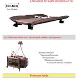 Holmer Alt Açma Ünitesi Kaymayan Tutucular ve Emniyet Kemerli Park Yataklar İçin Kalın Malzeme
