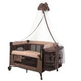 Holmer Kids Maxi Comfort Coolstyle Cibinlikli Park Yatak 70 x 110 CM kahverengi
