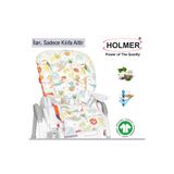 Holmer Mama Sandalyesi Minderi & Kılıfı / Leke Tutmaz / Doğal / Max-T / Açık Gri