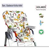 Holmer Mama Sandalyesi Minderi & Kılıfı / Leke Tutmaz / Doğal / Max-T / Turuncu