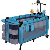 Holmer Maxi Comfort Eurostyle Dönenceli (MP3 Çalar) Oyun Parkı / Park Yatak - Mavi