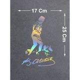 Hologramlı Janjanlı Atatürk Ve Kocatepe İmza Sticker - Araba Oto Cam Araç Sticker - 02524 25x17 Cm