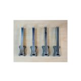 HOLTECH Yer Sofrası Ayağı 20 Cm (4 Adet) Metal