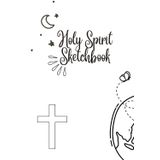 Holy Spirit Sketchbook: Devotional for Kids