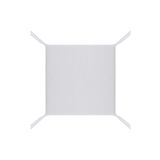 Homaks Krem Tabure Minderi 33X33 Kare