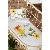 Homamia Isme Özel Anne Yanı 60X100 Beşik Uyku Nevresim Takımı Peri Kızı - 60 x 100 cm - Beyaz