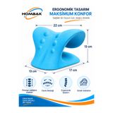 Hombak Boyun Sedye Destek Yastığı Boyun ve Omuz Gevşetici Ortopedik Boyunluk