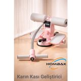 Hombak Çift Vantuzlu Sayaçlı Mekik Çekme Spor Aleti Karın Egzersizi Evde Spor Egzersiz Mekik Aleti