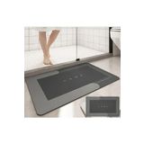 Hombak Home Sihirli Su Emici Banyo Paspası Kaymaz Tabanlı Abdest Paspası 3 Mm 38x58