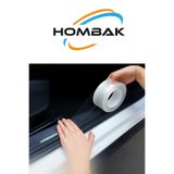 Hombak Şeffaf Tampon Çamurluk Bagaj Kapı Eşiği Koruyucu Şerit Eşik Koruma Bandı Şeffaf 5mt x 5cm
