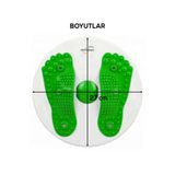 Hombak Twister Spor Aleti Bel ve Karın Sıkılaştırıcı, Masaj Etkili Egzersiz Disk
