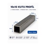 Home 10x10 Kutu Profil 2 Metre 1 mm Et Kalınlığı – Kare Çelik Profil Demir Çok Amaçlı Metal Profil