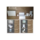Home 1/20 ölçek maket yatak odası mobilya seti-boyanabilir,minyatür