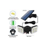 Home 120Led Solar Lamba Güneş Enerjili Şarjlı 20w Bahçe Sokak Lamba Aydınlatması