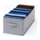 Home 24X41X20 cm Bez Kutu Pantolon Organizeri Dolap Içi Düzenleyici, Çamaşır Organizer, Gardı