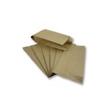 Home 250 GR Büyük Boy Kraft-Şamua Çizgili Kese Kağıdı, Hediye Paketi 15x28,5cm Düz Renk