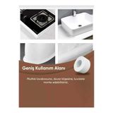 Home 3.2M Banyo Küvet Mutfak Lavabo Su Sızdırmaz Bant Su Geçirmez Kenar Bandı Sızdırmazlık Tamir Beyaz