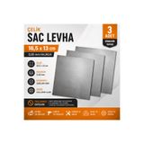 Home 3 Adet Çelik Sac Levha 16,5x13 cm 0,80 mm Metal Plaka Düz Sac Parça Hobi Kaynak Tamirat