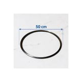 Home 50 cm Çapında 20x10 Profil Metal Çember – Epoksi, Sehpa, Hobi ve Dekoratif Kullanıma Uygun