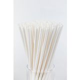 Home 6MM X 197MM BEYAZ KAĞIT PİPET 50 LİK KUTU