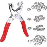 Home 9.5 mm Metal Çıtçıt El Pensesi Seti – Gömlek, Bebek Kıyafetleri, Elbise, Ceket, Yelek V