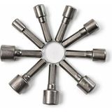 Home 9 Parça Manyetik Somun Ucu Seti – 5MM-13MM Arası Lokma Uç Takımı, Matkap Uyumlu Somun Sökme Adaptörü, 1/4" Altıgen Şaft, Manyetik Başlıklı Lokma Anahtar Uçları