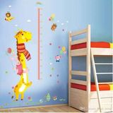 home accessories Gelişim boy ölçer ölçüm tablosu dekor süsleme zürafa tavşan fil aslan çocuk odası ev sticker duvar sticker pvc