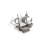 Home Ahşap dekoratif -160 parça 3d puzzle- yelkenli gemi maketi