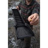 Home Altın Arama Savağı 74 cm Siyah Sluice Box Dayanıklı Plastik Gold Panning