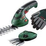 Home And Garden 060083310C Bosch Isio Batarya Çim Düzeltici Seti (3,6 Volt, Bıçak Uzunluğu 12 Cm, Bıçak Aralığı 8 Mm, Xl Bahçe Eldivenleri Dahil) - Amazon Edition