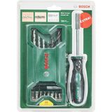 Home And Garden 15 + 1 Parça Mini X-Line Karışık Set + Tornavida (Ahşap ve Taş Için, Matkap/tornavida Aksesuarı)