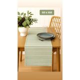 HOME ART ATELIER hand made Organik Pamuk Keten Runner 40x140